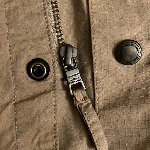 Armani Exchange Medium Zip Up Button Up - Picture 5 of 7